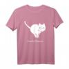Lustiges Katzen T-Shirt - Geschenkidee für Katzenfans, Damen, Herren & Kinder, Perfekt für Geburtstag, Muttertag & Vatertag