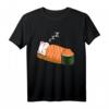 Kawaii Katze Sushi T-Shirt - Lustiges Katzenbesitzer Design für Sushi- und Katzenliebhaber, Japan-Fans & Anime Otaku als Geschenk