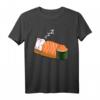 Kawaii Katze Sushi T-Shirt - Lustiges Katzenbesitzer Design für Sushi- und Katzenliebhaber, Japan-Fans & Anime Otaku als Geschenk
