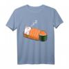Kawaii Katze Sushi T-Shirt - Lustiges Katzenbesitzer Design für Sushi- und Katzenliebhaber, Japan-Fans & Anime Otaku als Geschenk