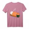 Kawaii Katze Sushi T-Shirt - Lustiges Katzenbesitzer Design für Sushi- und Katzenliebhaber, Japan-Fans & Anime Otaku als Geschenk