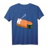 Kawaii Katze Sushi T-Shirt - Lustiges Katzenbesitzer Design für Sushi- und Katzenliebhaber, Japan-Fans & Anime Otaku als Geschenk