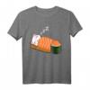 Kawaii Katze Sushi T-Shirt - Lustiges Katzenbesitzer Design für Sushi- und Katzenliebhaber, Japan-Fans & Anime Otaku als Geschenk