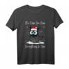It's Fine I'm Fine Everything Is Fine Lustiges Katzen-Weihnachts-T-Shirt – Humorvolles Weihnachtsgeschenk für Katzenliebhaber & Familien