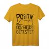 Mieze Katze POSITIV AUF MÜDE GETESTET - Lustiges Schlaf T-Shirt für Katzenliebhaber & Morgenmuffel