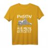 Lustiges Katzen Schlafshirt - Positiv auf müde getestet, Perfektes Geschenk für Katzenliebhaber und Cat Lovers zu Weihnachten