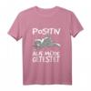 Lustiges Katzen Schlafshirt - Positiv auf müde getestet, Perfektes Geschenk für Katzenliebhaber und Cat Lovers zu Weihnachten