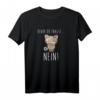 Bevor du fragst Nein Mit Süßer Katze Witzig HapFrog T-Shirt – Lustiges Geschenk für Katzenliebhaber & besondere Anlässe