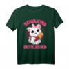 Schulkind Erstklassig Katze mit Schultüte - Lustiges Einschulung T-Shirt für Mädchen zum Schulanfang & Kindergartenabschied