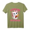 Schulkind Erstklassig Katze mit Schultüte - Lustiges Einschulung T-Shirt für Mädchen zum Schulanfang & Kindergartenabschied