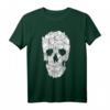 Katze Totenkopf Katzen Cat Skull T-Shirt - Perfektes Geschenk für Katzenliebhaber zum Geburtstag & Weihnachten