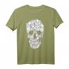 Katze Totenkopf Katzen Cat Skull T-Shirt - Perfektes Geschenk für Katzenliebhaber zum Geburtstag & Weihnachten
