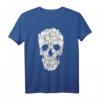 Katze Totenkopf Katzen Cat Skull T-Shirt - Perfektes Geschenk für Katzenliebhaber zum Geburtstag & Weihnachten