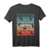 Meowsci Vintage - Katzen Musik Noten T-Shirt für Katzen- und Musikliebhaber mit Katzennoten & Notenschlüssel
