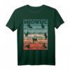 Meowsci Vintage - Katzen Musik Noten T-Shirt für Katzen- und Musikliebhaber mit Katzennoten & Notenschlüssel