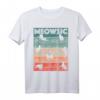 Meowsci Vintage - Katzen Musik Noten T-Shirt für Katzen- und Musikliebhaber mit Katzennoten & Notenschlüssel