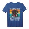 Lustiges Katzen T-Shirt mit Spruch für Katzenliebhaber und Morgenmuffel – Perfektes Geschenk für Weihnachten, Vatertag, Muttertag & Geburtstag