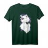 Katze mit Brille T-Shirt | Sommerliches Katzen Shirt als Geschenk für Tierliebhaber, Freunde und Familie