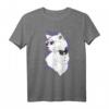 Katze mit Brille T-Shirt | Sommerliches Katzen Shirt als Geschenk für Tierliebhaber, Freunde und Familie