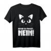 Bevor du fragst NEIN Katzen T-Shirt - Perfektes Geschenk für Tierliebhaber, Katzenfans und Haustierbesitzer zu Weihnachten & Geburtstag