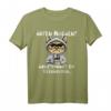 Guten Morgen Dünnes Eis Freundchen Katze T-Shirt – Lustiger Spruch für Katzenfans, Morgenmuffel und Kaffeeliebhaber