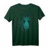 Gepunktete Katze T-Shirt - Modernes Popartdesign für Katzenliebhaber und Katzenmuttis
