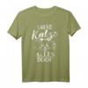Ohne Katze ist Alles Doof - Niedliches Katzen Grafik T-Shirt für Katzenliebhaber, Geburtstags- & Weihnachtsgeschenk