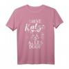 Ohne Katze ist Alles Doof - Niedliches Katzen Grafik T-Shirt für Katzenliebhaber, Geburtstags- & Weihnachtsgeschenk