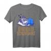 Offizielles Katzen Schlafshirt mit lustigem Spruch – Perfektes Geschenk für Katzenliebhaber, Teenager und Fans