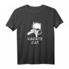 Karate Katzen Sport T-Shirt für Kinder, Jugendliche, Männer und Frauen – Perfekt für Karate- und Katzenliebhaber
