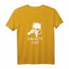 Karate Katzen Sport T-Shirt für Kinder, Jugendliche, Männer und Frauen – Perfekt für Karate- und Katzenliebhaber