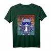 Lustiges Retro Katzen T-Shirt - Vintage Cat Design für Katzenliebhaber, Katzenmama & Katzenpapa, Perfekt als Geschenk