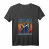Lustiges Pew Pew Madafakas Katzen T-Shirt mit V-Ausschnitt – Sommerliches Vintage Katzenmotiv für Frauen und Männer, perfekte Geschenkidee für Katzenliebhaber und Humor-Fans