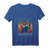 Lustiges Pew Pew Madafakas Katzen T-Shirt mit V-Ausschnitt – Sommerliches Vintage Katzenmotiv für Frauen und Männer, perfekte Geschenkidee für Katzenliebhaber und Humor-Fans