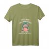 Lass Hirn regnen oder Steine Katze T-Shirt mit V-Ausschnitt - Lustiger Spruch für genervte Menschen und Katzenliebhaberinnen
