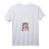 Lass Hirn regnen oder Steine Katze T-Shirt mit V-Ausschnitt - Lustiger Spruch für genervte Menschen und Katzenliebhaberinnen