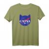 Catsa Katze Universe Platz T-Shirt – Perfektes Geschenk für Katzenliebhaber & Space-Fans, Galaxie & Astronomie T-Shirt
