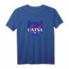 Catsa Katze Universe Platz T-Shirt – Perfektes Geschenk für Katzenliebhaber & Space-Fans, Galaxie & Astronomie T-Shirt