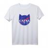 Catsa Katze Universe Platz T-Shirt – Perfektes Geschenk für Katzenliebhaber & Space-Fans, Galaxie & Astronomie T-Shirt