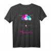 Manuela Namen Geschenk buntes Kätzchen Katze - Personalisierbares T-Shirt für Katzenliebhaberinnen und Geburtstagsfeiern
