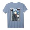 Niedliches Anime-Mädchen – Katzen-Design – Kawaii-Weebs T-Shirt für Manga- & Cosplay-Fans