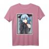 Niedliches Anime-Mädchen – Katzen-Design – Kawaii-Weebs T-Shirt für Manga- & Cosplay-Fans