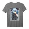 Niedliches Anime-Mädchen – Katzen-Design – Kawaii-Weebs T-Shirt für Manga- & Cosplay-Fans