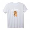 Meowdy Howdy Katze Cowboy mit Lasso - Lustiges und Süßes Tiermotiv T-Shirt für Katzenliebhaber und Western-Fans