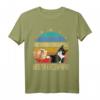 Best Cat Dad Ever Katzenpapa T-Shirt - Lustiges Vintage Design für Katzenväter, ideal für Vatertag & Geburtstagsgeschenke