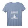 Damen Katzen T-Shirt mit Spruch 'Ich Denke an meine Katzen' - Lustiges Katzenmotiv für Katzenfreunde, Mamas & Geschenkideen