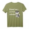 Lustiges Katzen Beruf T-Shirt - Einmal Mit Profis Arbeiten für Krankenschwestern, Erzieherinnen, Friseurinnen & mehr, ideales Geschenk zu Weihnachten & Geburtstag
