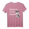 Lustiges Katzen Beruf T-Shirt - Einmal Mit Profis Arbeiten für Krankenschwestern, Erzieherinnen, Friseurinnen & mehr, ideales Geschenk zu Weihnachten & Geburtstag
