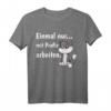 Lustiges Katzen Beruf T-Shirt - Einmal Mit Profis Arbeiten für Krankenschwestern, Erzieherinnen, Friseurinnen & mehr, ideales Geschenk zu Weihnachten & Geburtstag