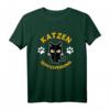 Lustiges Katzen Servicepersonal Spruch T-Shirt mit süßer Katze - Perfekt für Katzenliebhaber und Tierfans